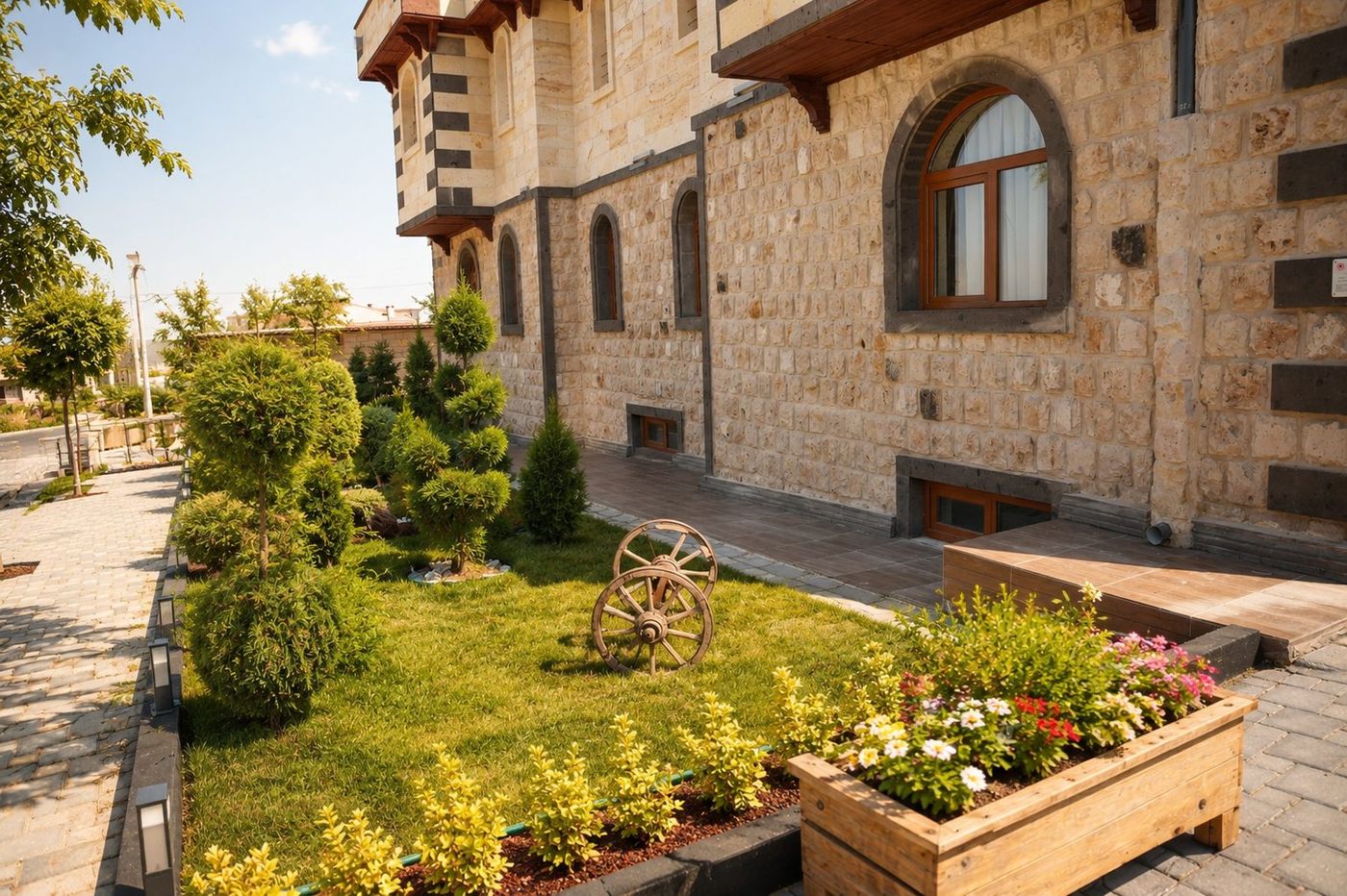 Bahçe detayı